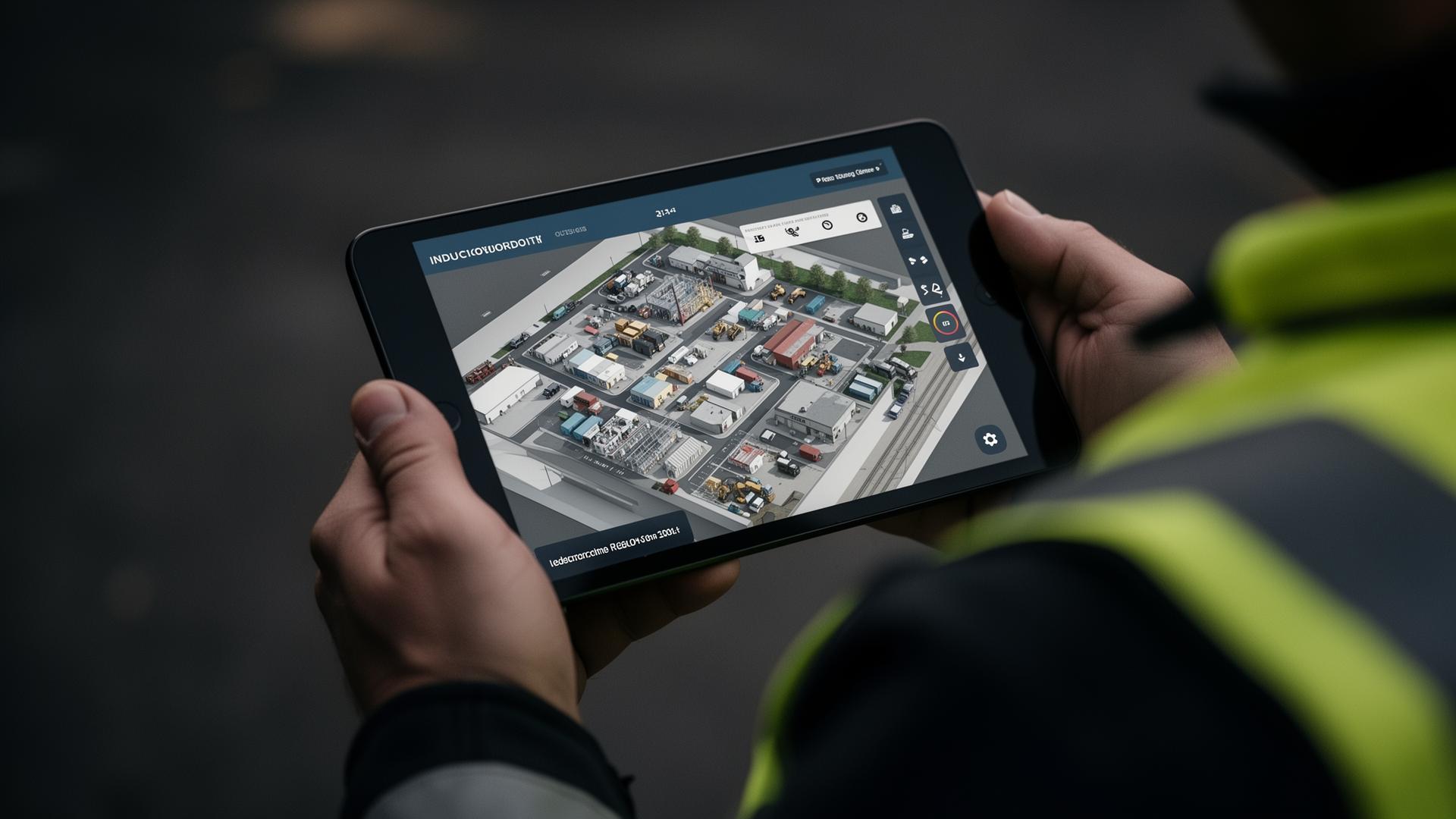 Interactive site induction on a mobile device